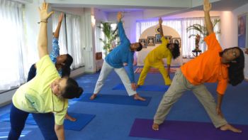 Group Yoga Practice