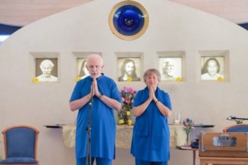 Nayaswamis Jyotish and Devi in Assisi Temple of Light